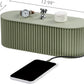 Cable Management Box Large Cable Organizer Box for Power Strips, Surge Protectors, Chargers, Adapters, TV Computer Wires Cable Hider Organizer Box with Cable Ties，Wire Ties - Green