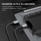 USB 3.0 A to A Male Cable 1.5 ft,Super Speed Type A Male to Male Cable USB 3.0 Double End USB Cord for Hard Disk, Cameras,Laptop Cooler, DVD Player and More (1.5FT/0.5M)