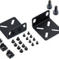 Rack Mount Kit Universal 1U Rack Ears with Adjustable Holes Distance, Compatible for Most Cisco, NETGEAR,Dell, D-Link, Linksys, TRENDnet and Buffalo Tech Switches
