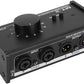 Big Knob Passive Monitor Controller, XLR and 3.5mm Interface Large Volume Knob Mute Control Passive Studio Monitor Controller Stereo Monitor Volume Controller