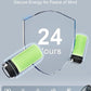 OJW Open Ear Headphones, Unlimited Power Earphones with Case & Replaceable Battery, OWS Bluetooth 5.4 Wireless Headphone with Mic, IPX7 Waterproof Headset for Sports, Compatible with iPhone & Android