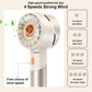 Handheld Fan,Portable Turbo Fan,Powerful Personal Fan(7000rpm High-Speed Motor,Battery Work 3-16 H),USB Rechargeable Mini Handheld Fan for Travel/Outdoor/Gift/Makeup (Beige)