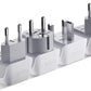 Ceptics European Plug Adapter 4 Pack Set, USA to Europe, Italy, Germany, England, Spain, Italy, Iceland, France (Type C, E/F, G, L) - for Your Cell Phones, Tablets, iPhone, Camera (CT-EU-4SET)