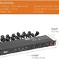 Tecmojo 1U Rack Mount 19 Outlet PDU Power Distribution Unit Power Strip Circuit Breaker fits 19-inch AV/Network/Server Cabinet/Closet/Enclosure