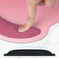 ITNRSIIET Ergonomic Mouse Pad with Comfort Gel Wrist Rest, Non-Slip PU Base, Smooth Textured Surface, Reduces Hand Fatigue & Wrist Pain, 8.7 x 7.2 Inch for Office Gaming Home, Pink Ombre