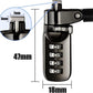 I3C Laptop Cable Lock 4 Digital Combination Lock Security Computer Cable Lock Anti Theft Combination Lock Compatible for Tablet Laptop (2 Packs)