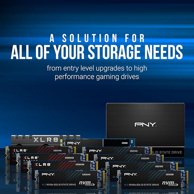 PNY CS2230 1TB M.2 NVMe Internal Solid State Drive (SSD) - M280CS2230-1TB-RB