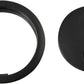 Desk Grommet for Wire Organizer,PC Computer Desk Plastic Grommet Cord, Tidy Cable Hole Cover Organizers,2 Pack (60mm, Black)