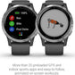 Garmin 010-02174-01 vivoactive 4, GPS Smartwatch, Features Music, Body Energy Monitoring, Animated Workouts, Pulse Ox Sensors and More, Silver with Gray Band