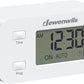 DEWENWILS 24 Hour Programmable Digital Timer Outlet, Timers for Electrical Outlets, Light Timer for Indoor Lamp Fan Aquarium, 1 Grounded Outlet, 125V/15A/1000W, 3 Prong, 1/2 HP, 1 Pack