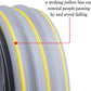 20Ft Cord Cover Heavy Duty Cable Protector 3 Channels Contains Cords Cables and Wires Easy to Unroll-Conceal Wires of Home Office Workshop Concerts or Other Outdoors Surround (Gray-2PCS 10Ft)
