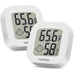 Vaikby Indoor Thermometer 2Pack, Humidity Gauge Meter Digital Hygrometer Room Thermometer for Home, Hight Accurate Temperature and Humidity Monitor, Large LCD Display Fahrenheit or Celsius