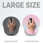 Ergonomic Mouse Pad Wrist Support, Comfortable Mouse Pad Wrist Rest, Relieve Wrist Pain Gel Mouse pad, Non-Slip Rubber Base Mousepad for Laptop, Computer(Gradient Pink Green)