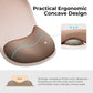 EooCoo Ergonomic Mouse Pad with Gel Wrist Rest Support Middle Concave Design, Relieve Wrist Pain Mousepad, Non-Slip Base for Laptop, Office Desk Accessories, Carpal Tunnel Syndrome