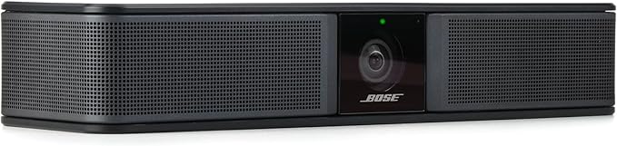 Bose Professional VB-S, All-in-one Video Conference HD Camera, Noise-reducing Mic, and Hi-Fidelity Bluetooth Speaker for Home, Office, or Classroom