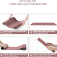 YSAGi Non-Slip Leather Desk Pad L Size, Waterproof Laptop Computer Desk Keyboard Mat, Table Protector Blotter Mat, Large Mouse Pad for Office/Work/Home/Decor(Dark Pink, 35.4" x 17")