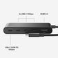 Belkin USB C Hub, 5-Port Hub w/ 4K HDMI Display @ 60Hz, 100W Power Delivery, Fast Data Transfer 10Gbps, USB C Multiport Adapter - Compatible with MacBook, iPad Pro, Chromebook, & More