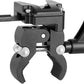 Crab Clamp with Universal V-Lock Mount Quick Release Adapter for DSLR Camera Battery Accessory