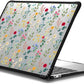 CASETiFY Impact MacBook Air 13" (M1/Intel) Case [Cushioned Impact Corners/Scratch-Resistant/Anti-Slip Grip] - Spring Botanicals 2 - Clear Black