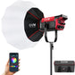 GVM 300W Photo Lighting RGB Video Light with Bowens Holder Lantern Softbox and Stand CRI 97+ CCT 2000K~10000K 6 Lighting Scenarios Application Program Controlled Studio Photo Lights
