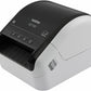 Brother QL-1100 Wide Format, Postage and Barcode Professional Thermal Monochrome Label Printer, Black