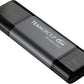 TEAMGROUP X1 64GB USB 100MB/s 3.2 Gen 1 Type A & Type C (3.1/3.0) OTG Dual Interface USB Flash Drive Data Storage Memory Stick Compatible with Smartphone/Tablet/Laptop/PC/MacBook TX1364GC01