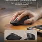 ProtoArc Ergonomic Keyboard Mouse, EKM01 Plus Full Size Wireless Bluetooth Ergo Keyboard Mouse Combo, Cushioned Palm Rest, Split Design, Rechargeable, Compatible for Windows, Mac OS - Gray and Black