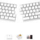 Lite: Wireless Ergonomic Split Mechanical Keyboard Hot Swappable, Compact 60% Layout, PBT Keycaps Programmable for Mac & Windows(Tactile,New Standard Version)