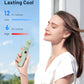 SWEETFULL Portable Handheld Mini Fan with LED Display, 3-in-1 Personal Foldable USB Rechargeable Hand Held Fan & Flashlight for Travel, Lash Eyelash, Cute Small Pocket for Women, Girls