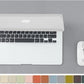 Cork Desk Mat - Small Dual-Sided Desk Pad for Office and Home - Desk Organization and Accessories - Ideal for Large Mouse Pad and Small Desk Mats on Top of Desks(Gray,23.6"x 13.8")