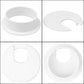 20Pack 2" Black Desk Grommet, HNBun Wire Cable Hole Cover Plug Cap Insert, PC Computer Desk Plastic Grommet Cord Wire Organizer Caps for Hide Office Cords and Cables