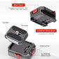 IFOOTAGE Q38-RSMINI Quick Plate, Tripod Quick Release System, Camera Screw Tripod Mount Plate, Easy to Lock for Tripods, Stabilizers, DSLR, Sliders, Lightweight and Compact for Photographers