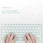 Keyboard Cover for New M4 iMac Magic Keyboard(Europe Layout, 7 Shape Enter Key) Model A3118/A2449, Touch ID Version w/o Numeric Key - Ultra Thin, Protective and Clear Protector Skin