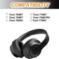 Replacement Earpads for JBL Tune 700(700BT)/710(710BT)/720(720BT)/750(750BT,750BTNC)/760(760NC)/770(770NC) Headphones, Ear Pads Cushions with Softer Noise Isolation Foam.