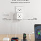 LENCENT Multi Plug Outlet Extender with USB, 4 AC Electrical Outlet Expander with 4 USB Charger Cube(2 Type C), Small Multiple Wall Tap Plug Splitter for Home Office Travel Cruise Dorm Essentials