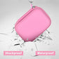 ANKHOH Carrying Case Compatible with Crucial X10/ X9 Pro 4TB/ 2TB/ 1TB Portable SSD, External Solid State Drive Hard Storage Holder Bag Fits for USB-C Cable (Box Only) (Pink)