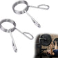 AccEncyc Spring Clip Collars 2 Inch Olympic Barbell Clamps Dumbbell Clips Weight Bar Clips for Weightlifting, Powerlifting, Strength Training