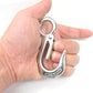 Alele Grab Hooks,Slip Hooks,304 Stainless Steel Lifting Hook Rigging Accessory,440 lbs.Work Load (Grab Hooks 0.2t)