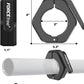 Magnetic Barbell Clamps 2 Inch Olympic – Quick Release Barbell Collars with Anti-Slip TPR Lining | Heavy Duty Weight Clips for Bars for Pro Gym Equipment