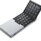 iClever Portable Keyboard, BK09 Foldable Bluetooth Keyboard with Number Pad for Travel and Business Trip, USB-C Rechargeable for Laptop, iPad, iPhone, Sync up to 3 Devices