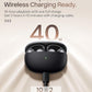 SHOKZ OpenDots ONE-Open-Ear Headphones, Clip-On Earbuds-Wireless Bluetooth Earbuds with Microphone-Secure, Lightweight, Comfort-Premium Dolby Audio-Water Resistant-Fast Charging-Up to 40 hrs Playtime