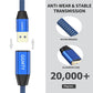USB 3.0 Extension Cable 6ft, Type A Male to Female Extension Cord Durable Braided Material High Data Transfer Compatible with USB Keyboard,Mouse,Flash Drive, Hard Drive,Printer