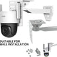 L-Shape Dome Camera Bracket, Wall Ceiling Mount for Security Dome Cameras, (Wall Mount Bracket)