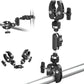 NEEWER Double Super Clamp Camera Mount with Magic Arm, NATO Interface, Cold Shoes, 1/4" Locating Holes for ARRI, Desk Studio Photography Light Stand Pole Cross Bar Umbrella Holder Clamp Mount, UA060