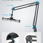 Floor Tablet Stand Phone Holder - Lamicall [55" Height Adjustable][ Flexible Arm] Multi Angle Tablet Holder, 5lb Weighted Base Bed Mount For 4.7-13" Devices, iPad Pro Air Mini, Kindle, Tabs, E-Readers