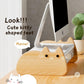 Monitor Stand Riser,Wooden & MDF Computer Desktop Stand with Acrylic Drawer,Laptop Stand Riser Holder ,Table Holder Desk Organizer Storage Stand for Laptop,Printer,TV,15.7 inch,Cute Cat