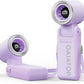 Gaiatop Portable Handheld Mini Fan, 21 Working Hours 6 Speeds, Rechargeable Battery Operated, 180° Foldable with LED Display, Small Desk Personal Fan for Women Gifts Travel, Working- Purple