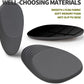 Hokafenle Ergonomic Mouse Pad Wrist Support, Terraced Slope Carpal Tunnel Wrist Pad for Mouse with Unibody Memory Foam, Wrist Rest Pain Relief Mousepad (Dark Grey, 11.8x7.9 in)