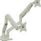Pixio PS1D Wave Mint Dual Monitor Arm Stand Desk Mount - Fits up to 32 inches Monitors and up to 19.8lbs. VESA Compatibility and Integrated Cable Management