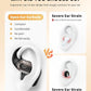 Open-Ear Headphones, Over Ear Earbuds with Ear Hooks, True Wireless Bluetooth Earphones with Microphone, Touch Control, Clear Calls, 60H Playtime, IPX7 Waterproof for Running and Workouts